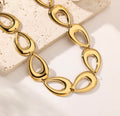 Teardrop Link Necklace