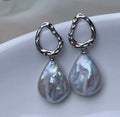 Baroque Pearl Drop Earrings