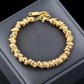 Twisted Rondelle Bracelet