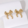 Dainty bow earrings