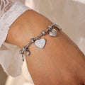 Crystal Heart Bracelet