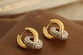 Crescent earrings